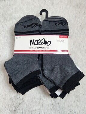 MOSSIMO Quarter Socks Multi-pack